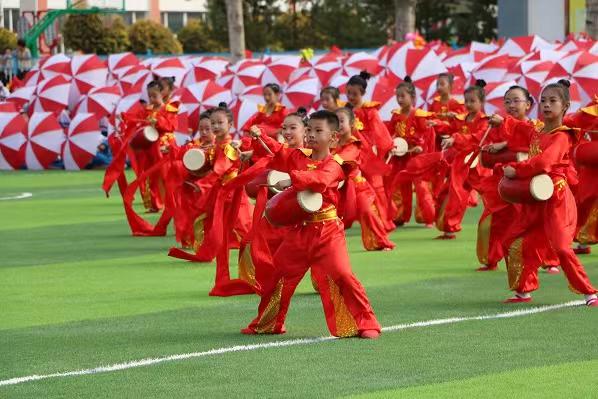 張北縣九卜樹小學開展“雙減”暨課后服務成果展